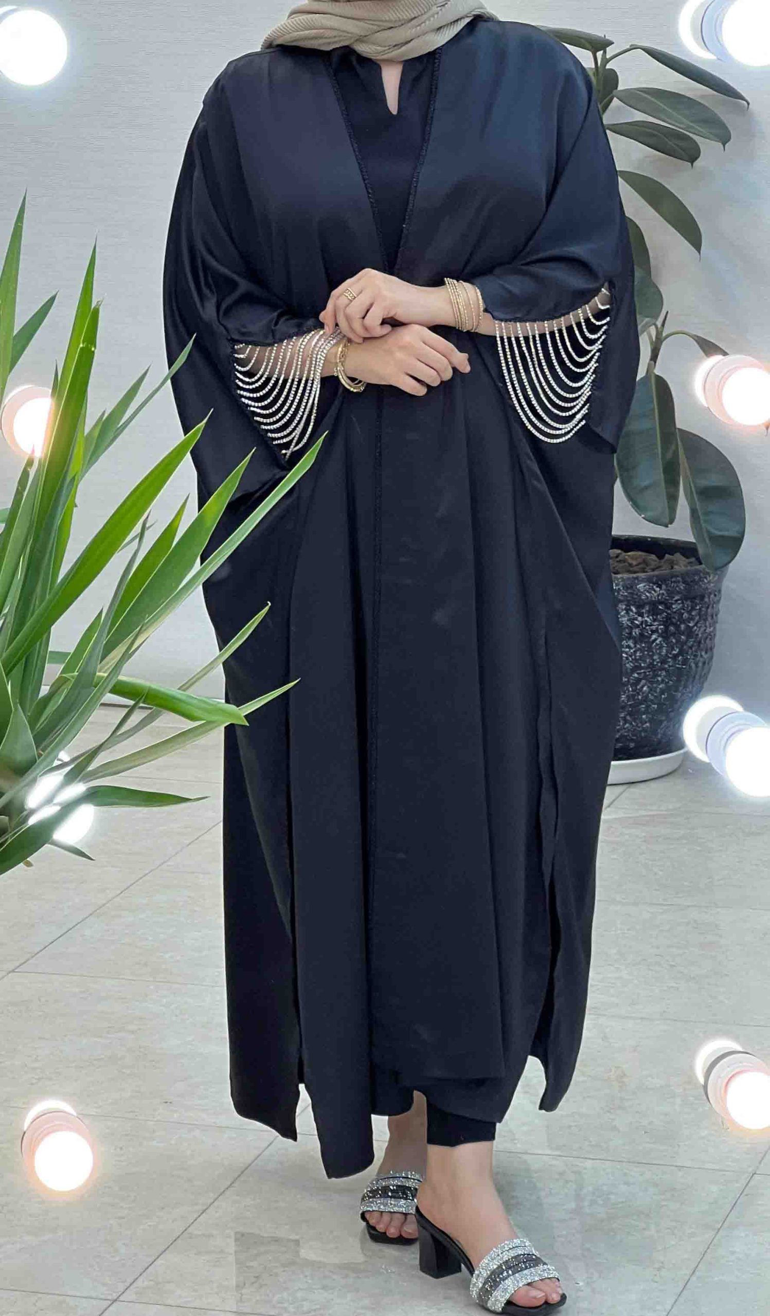 عبا استین چاک – مانتو نبات